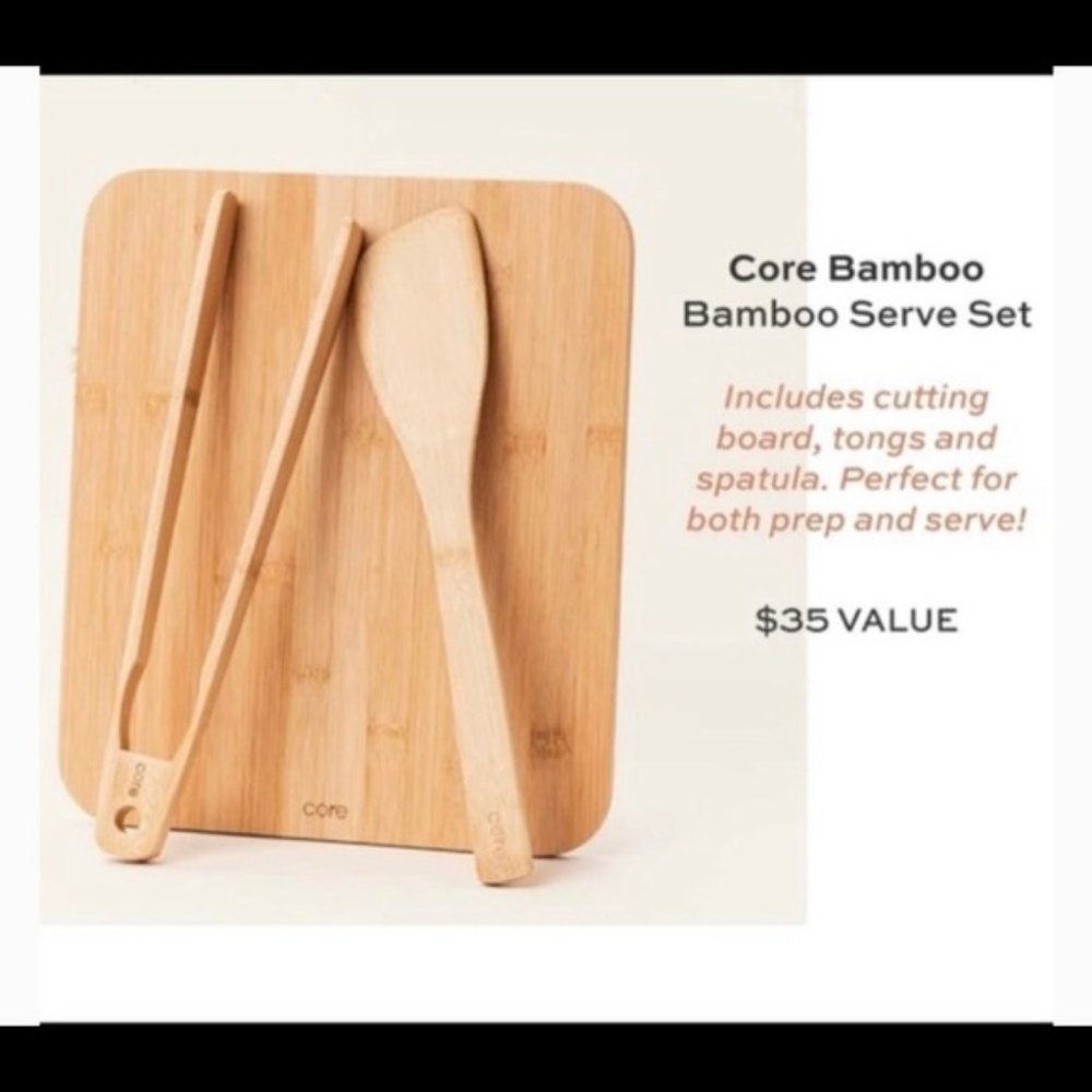 Core Bamboo Serve Set NEW